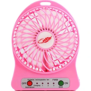 Taşınabilir Mini USB Fan Pembe