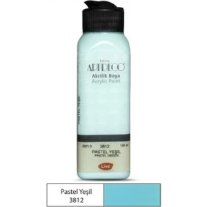 Akrilik Boya 140ml Pastel Yeşil 3812