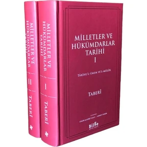 Milletler Ve Hükümdarlar Tarihi Târîhu’Lümem Ve’Lmülûk (2 Cilt)  - Taberî