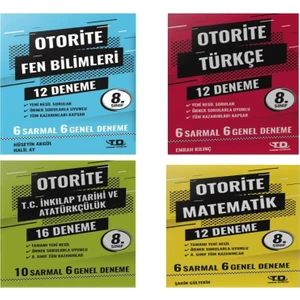 Tandem Yayınları 8. Sınıf Branş Deneme Seti ( 4 Ders )
