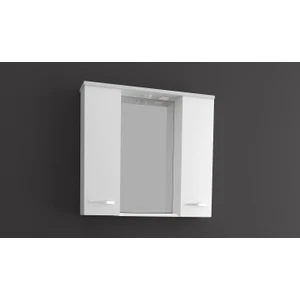 Brat Mobilya Çift Kutulu Üstdolap Beyaz 70 cm