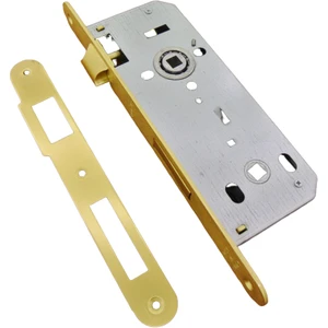 Dooraks Sarı Rulmanlı Oval Wc Kilidi 40 mm