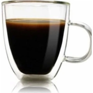 Çift Cidarlı 250 ml Cam Bardak