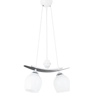 Ikili Modern Tarz Kayık Model Metal Camlı Sarkıt Avize