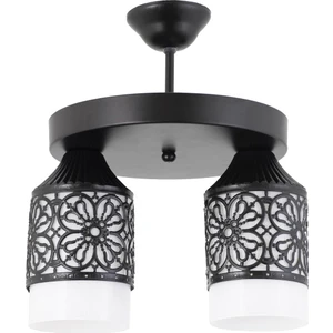Ikili Spor Model Modern Retro Rustik Avize Beyazcam