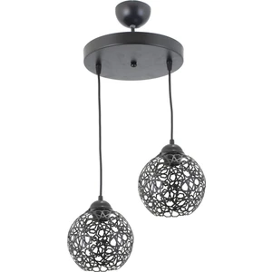 Selçuklu Top Motif Yıldız Ferforje Model Retro Rustik Sarkıt Avize