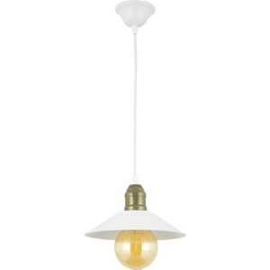 Tekli Beyaz Retro Rustik Model Modern Metal Sarkıt Avize