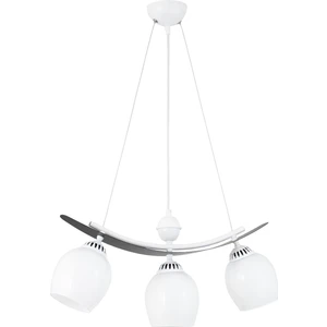 Üçlü Modern Tarz Kayık Model Metal Camlı Sarkıt Avize