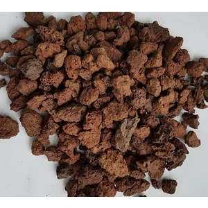 Bio Aquatic Pomza Taşı 5 Kg 5-10 mm Lav Kırığı Pomza Taşı Kırmızı Pomza Volkanik Tüf Akvaryum Taşı