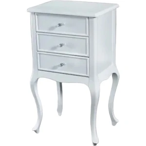 3 Çekmeceli Ahşap Lake Komodin