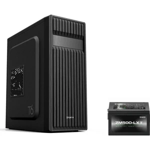 ZM-T6_500W 500W ATX Midi Tower Bilgisayar Kasası Siyah