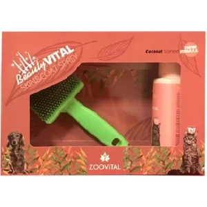 Zoo Vital Beauty Vital Tüy Sağlığı Kedi ve Köpek Seti Tarak + Sprey