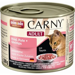 Carny Hindi Etli Karidesli Kedi Konservesi 200 gr