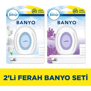 Hava Ferahlatıcı Banyo Oda Kokusu Temiz Çarşaf Ferahlığı&Lavanta