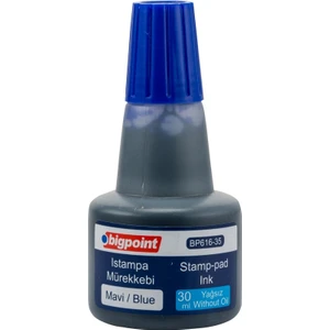 Istampa Mürekkebi 30 ml Mavi 12'li Kutu