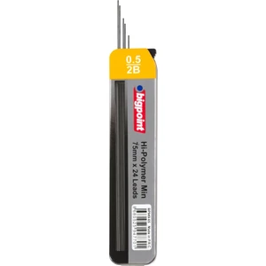 Kalem Ucu 0.5mm HB 75mm 24'lü Tüp 12'li Kutu