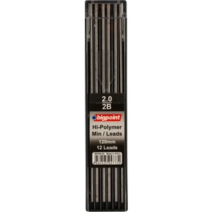 Kalem Ucu 2mm 2B 120mm 12'li Tüp 12'li Kutu