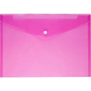 Çıtçıtlı Dosya A4 Pembe 24'lü Poşet