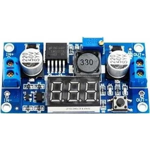 LM2577 Gerilim Gösteren Ledli Gerilim Yükseltici Modülü XL6009 E1