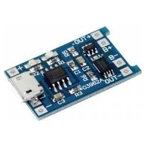 TP4056 Şarj Modülü 5V 1Ah Lityum Pil Şarj Korumalı