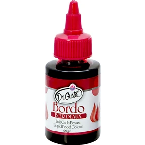 Dr. Gusto  Su Bazlı Bordo Likit Gıda Boyası