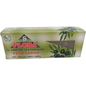 Saber Flora  Zeytinyağlı Sabun 400 gr