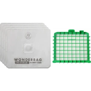 Wonderbag Universal Uyumlu Toz Torbası 4'lü + Hepa Filtre (%100 İthal A+ Kalite)