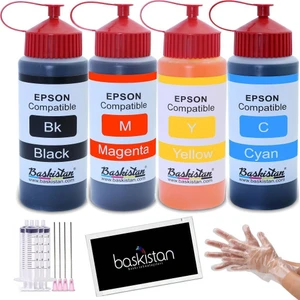 Epson 5620 İçin Mürekkep Seti 4 x 500 ml 15000 Sayfa
