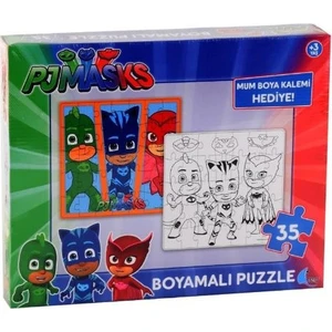 Pj Masks 35 Parça Boyamalı Puzzle