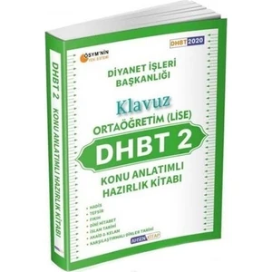 Ahsen Kitap 2020 DHBT 2 Ortaöğretim (Lise) Konu Anlatımlı Hazırlık Kitabı
