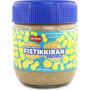 Şekersiz Yer Fıstığı Ezmesi 400 gr