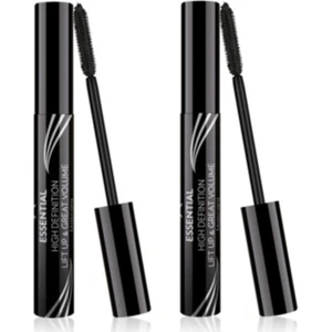 Golden Rose Hacim Etkili Siyah Maskara - Essential High Definition&liftup&great Volume Mascara x 2 Adet