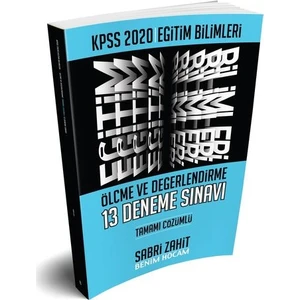 Benim Hocam Yayınları  2020 Eğitim Bilimleri Ölçme Ve Değerlendirme Tamamı Çözümlü 13 Deneme