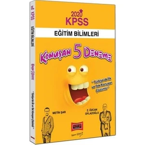 Yargı Yayınevi 2020 KPSS Eğitim Bilimleri Konuşan Çözümlü 5 Deneme