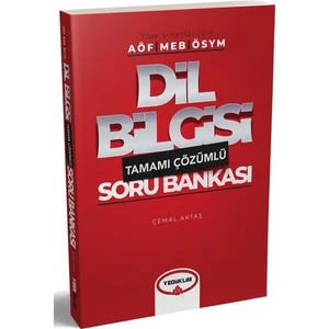 Yediiklim Yayınları Tüm Sınavlar İçin Dil Bilgisi Tamamı Çözümlü Soru Bankası