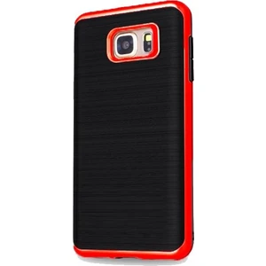 Samsung Galaxy Note Fan Edition Hybrid Tam Korumalı Kılıf Kırmızı