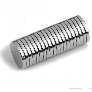 Mıknatıs AVM Mıknatıs Çap 8 x 1 mm Yuvarlak Süper Güçlü Neodyum Mıknatıs 25'li