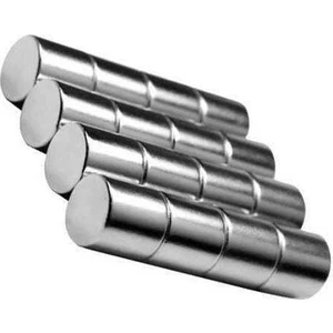 Dünya Magnet Mıknatıs Çap 10 x 10 mm Silindir Süper Güçlü Neodyum Mıknatıs 20'li