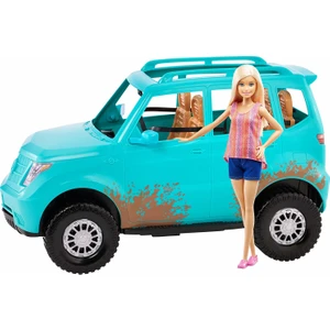 Kampta Serisi Barbie ve Kamp Aracı Oyun Seti