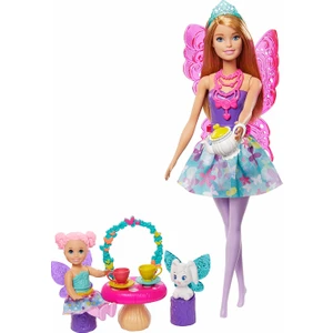 Dreamtopia Prenses Bebek ve Aksesuarları Oyun Setleri Çay Partisi GJK49 - GJK50
