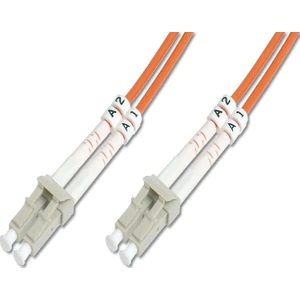 LC-LC Fiber Optik Patch Kablo 1 m Multimode 3.0mm Duplex 50/125 Om 2