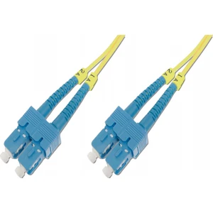 SC-SC Fiber Optik Patch Kablo 20 m Singlemode Duplex 9/125 Os 2 3.0mm