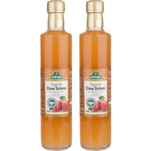 Organik Elma Sirkesi 500ml (2 Adet)