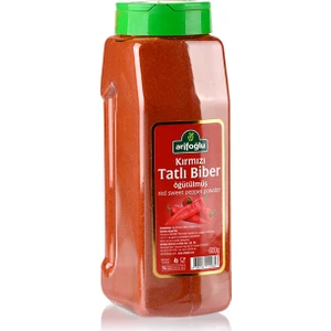 Tatlı Biber Kırmızı Öğütülmüş 600g (Pet)