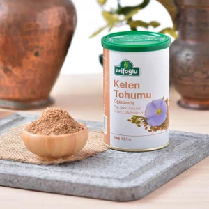 Keten Tohumu Öğütülmüş 100 gr (Teneke Kutu)