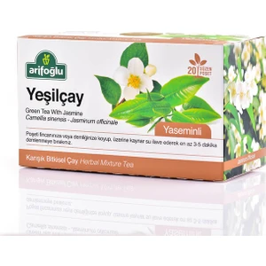Yeşil Çay Yaseminli Süzen Poşet 20'li