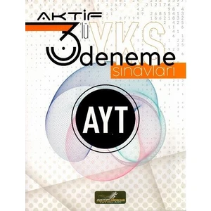 Aktif Öğrenme Yayınları AYT 3 lü Deneme Sınavları