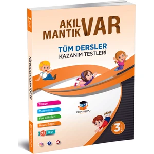 Zeka Küpü Yayınları 3.sınıf Akıl Var Mantık Var Tüm Dersler Kazanım Testleri