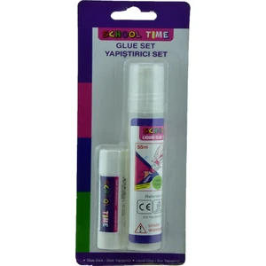School Time Glue Set Sıvı Yapıştırıcı 3093
