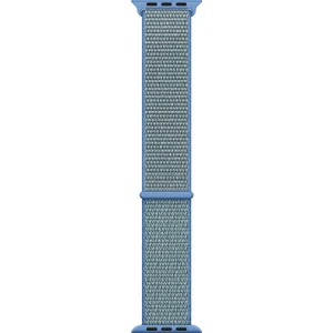 Apple Watch Uyumlu Series 4 40mm Hasırlı Kordon Woven Sport Loop Mavi